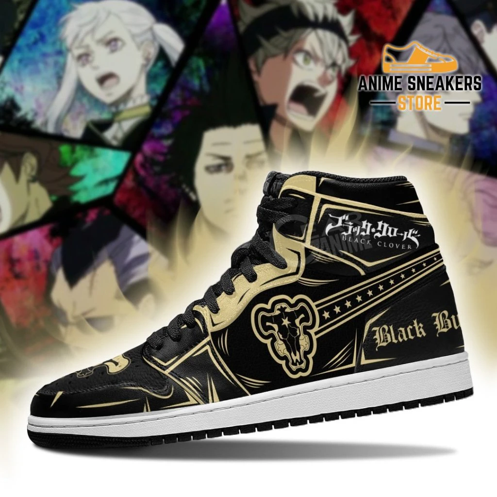 black cloverblack bull magic knight sneakers jd 959