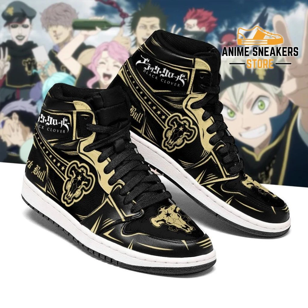 black cloverblack bull magic knight sneakers men us6 5 jd 478