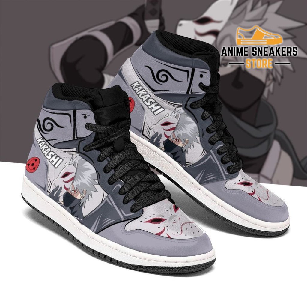 Custom Kakashi Sneakers - Naruto Anbu Anime Shoes For True Fans